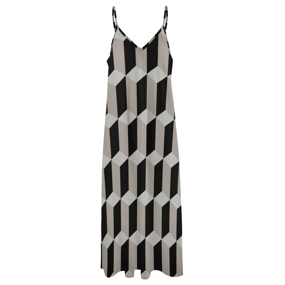 Sling Ankle Long Dress