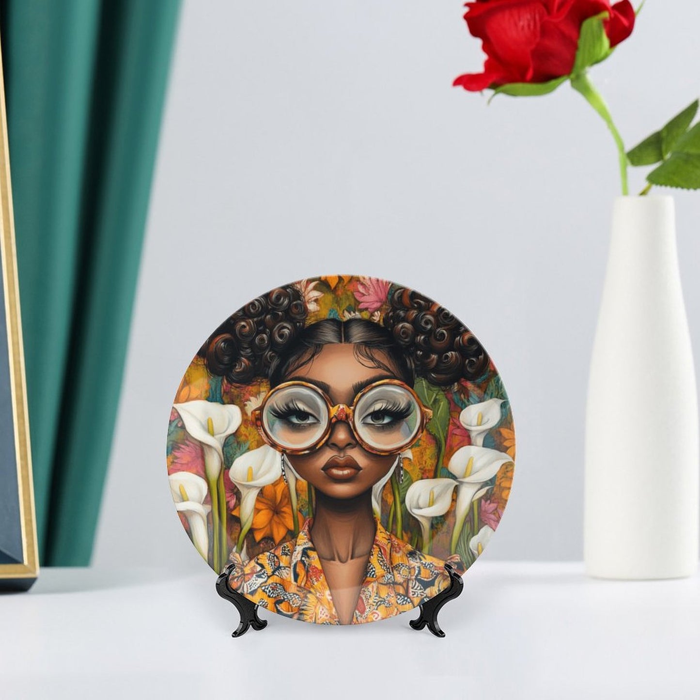 Bone China Decorative Plate