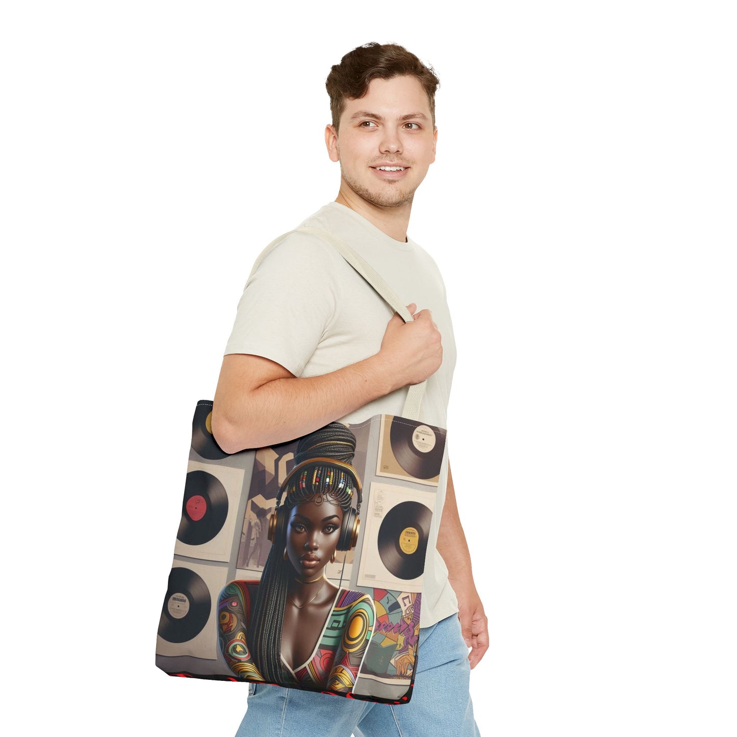Feel The Music Tote Bag (AOP) #FM10