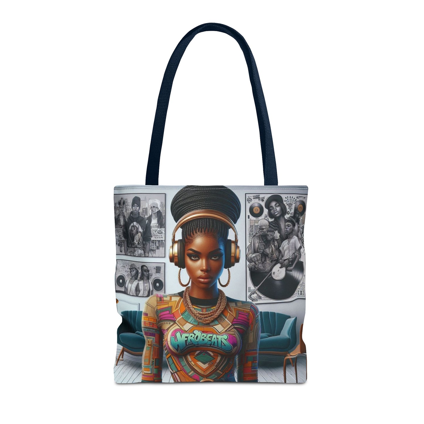Feel The Music Tote Bag (AOP) #FM13