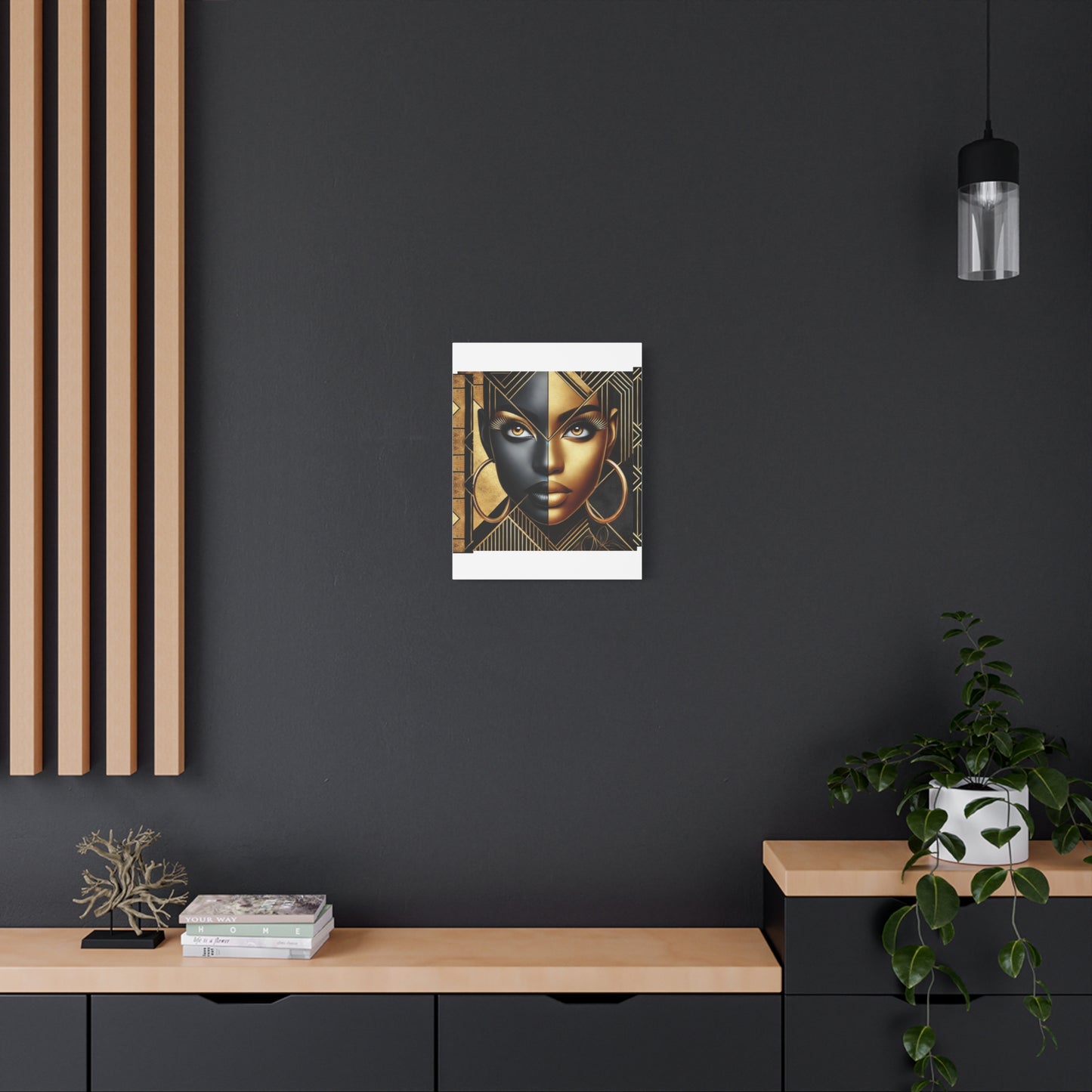 Amber Radiance Matte Canvas, Stretched, 1.25" #AR1