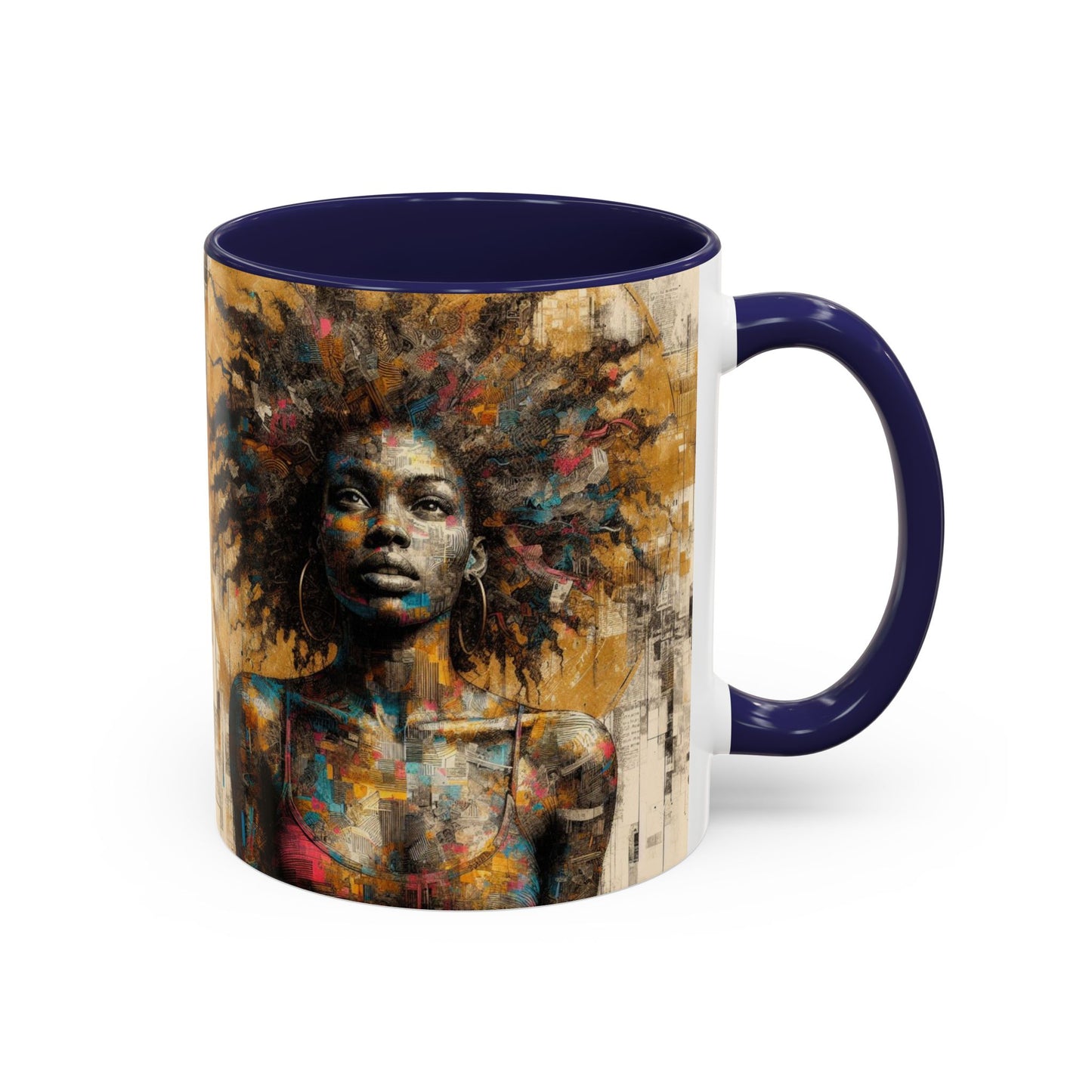 Afrocentric Accent Coffee Mug (11, 15oz) #AACM1