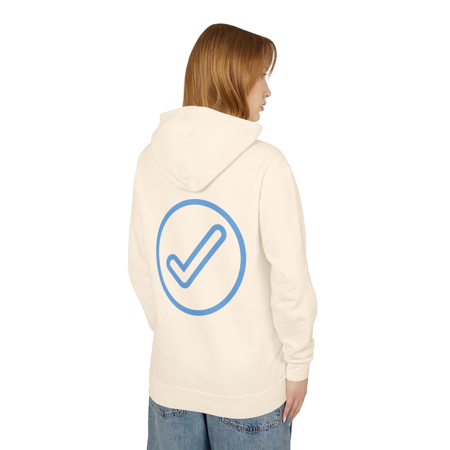 Affirmations Unisex Lightweight Hooded Sweatshirt #AU1