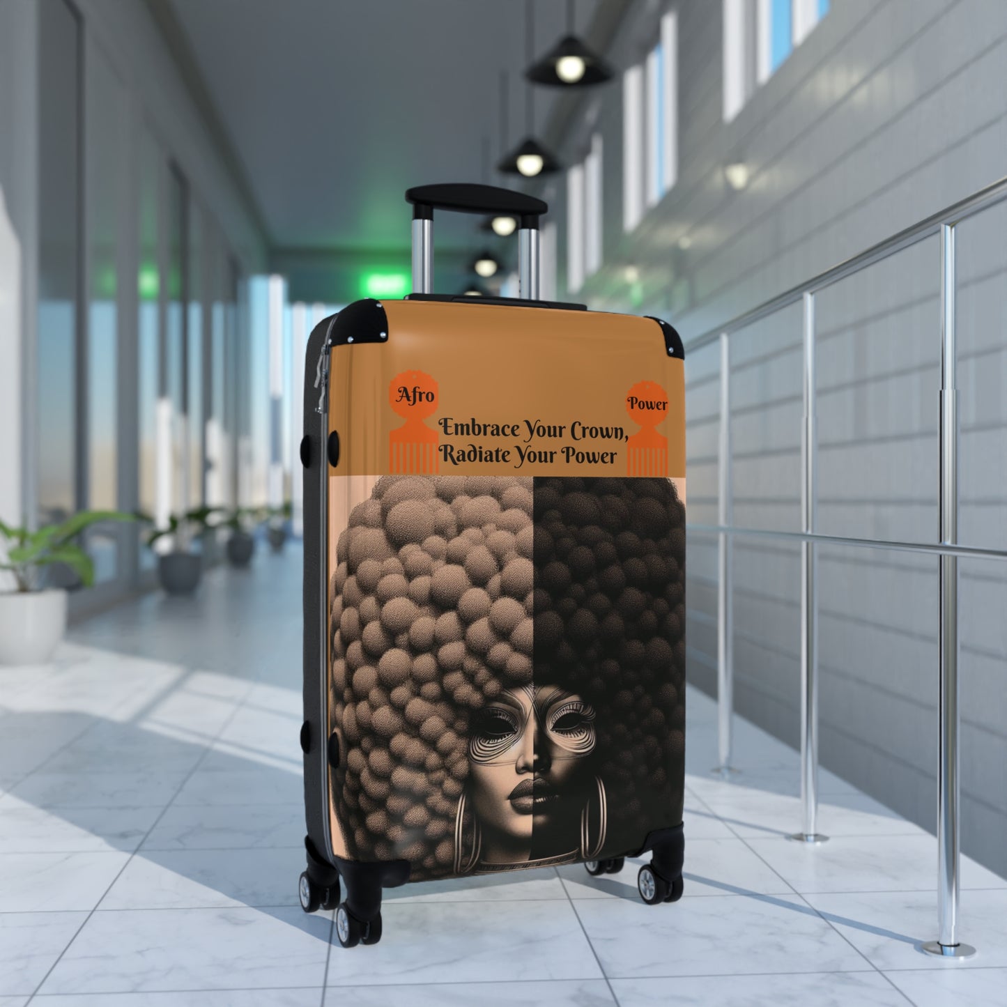 Afro Power Suitcases #AP3