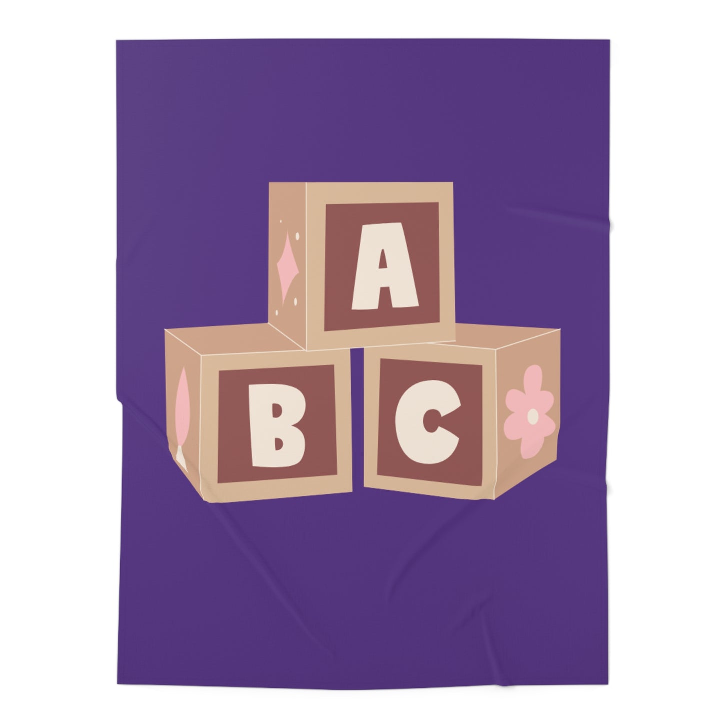 ABC Baby Swaddle Blanket #ABC1