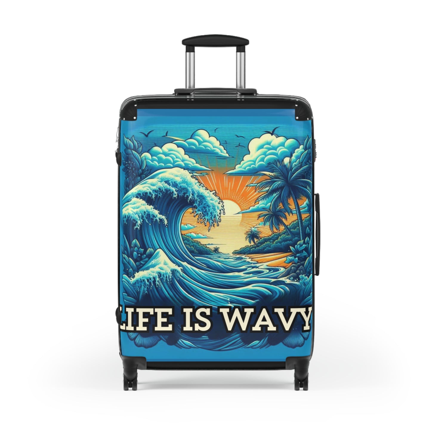 Life is Wavy Suitcases #LW3