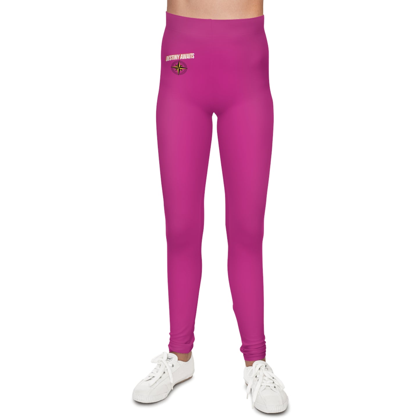 Destined For Greatness Youth Leggings (AOP) #1