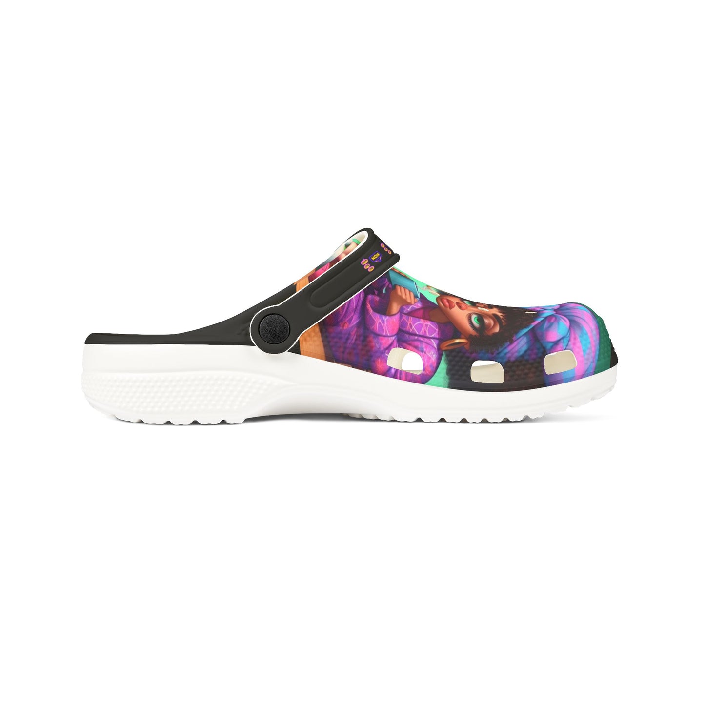 Monday Vibes EVA Foam Rubber Shoes (AOP) #MV4