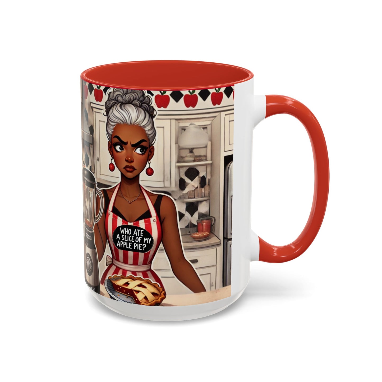 Apple Pie Heist Accent Coffee Mug (11, 15oz) #APH1