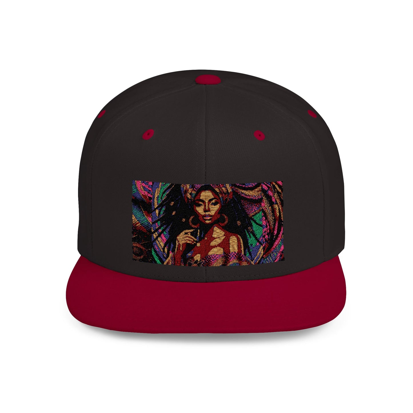 Divinity Luxury Flat Bill Snapback Hat - Bold Statement Headwear #DL1