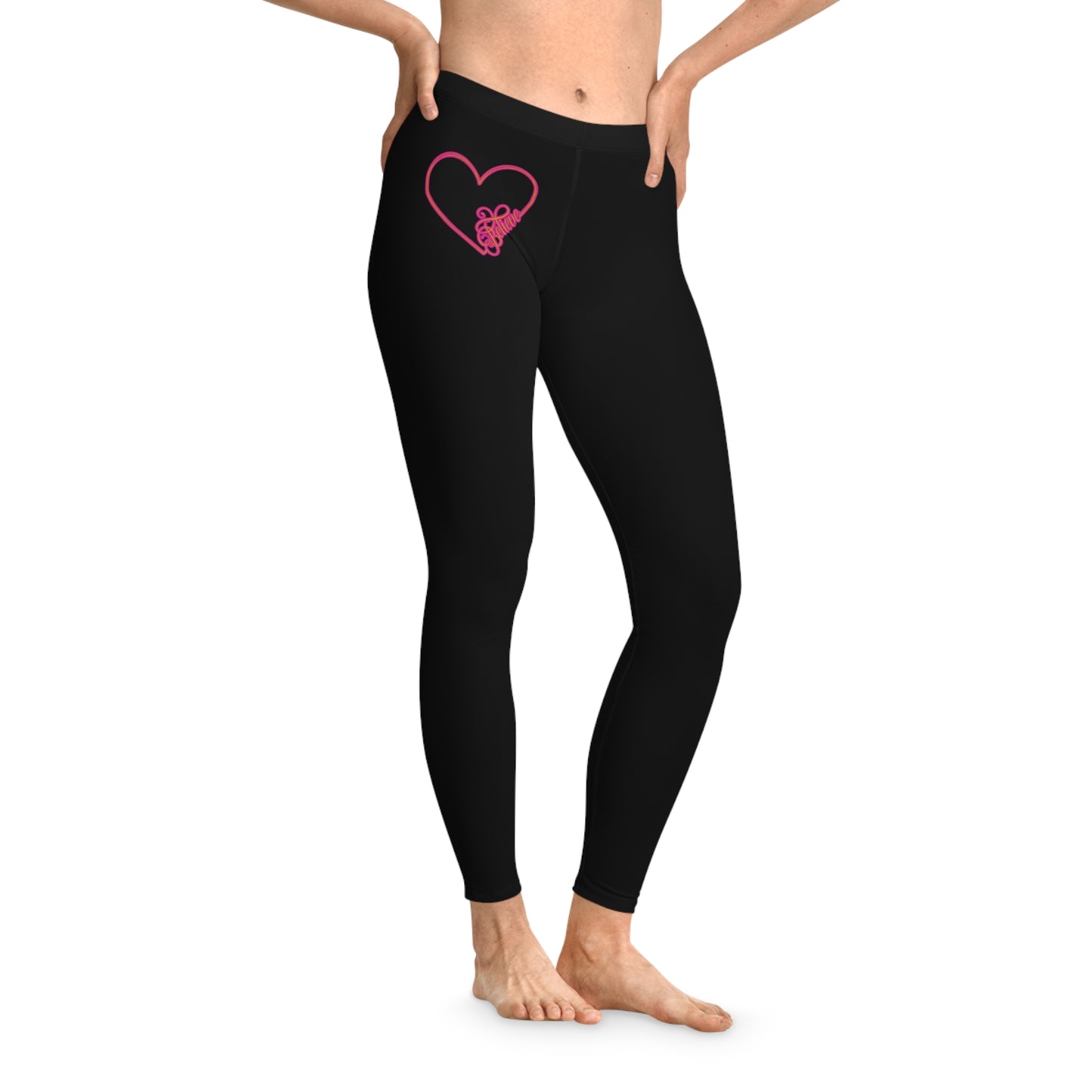 Believe Stretchy Leggings (AOP) #G.1