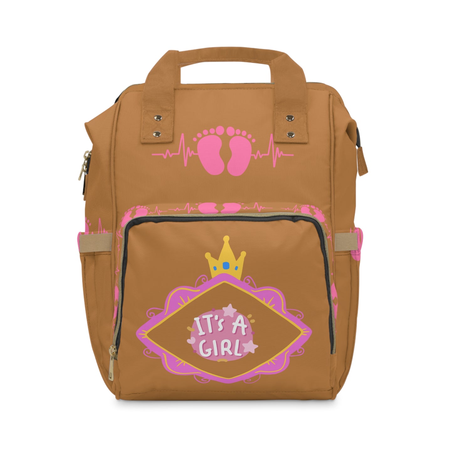 It's A Girl Multifunctional Diaper Backpack #IAG2