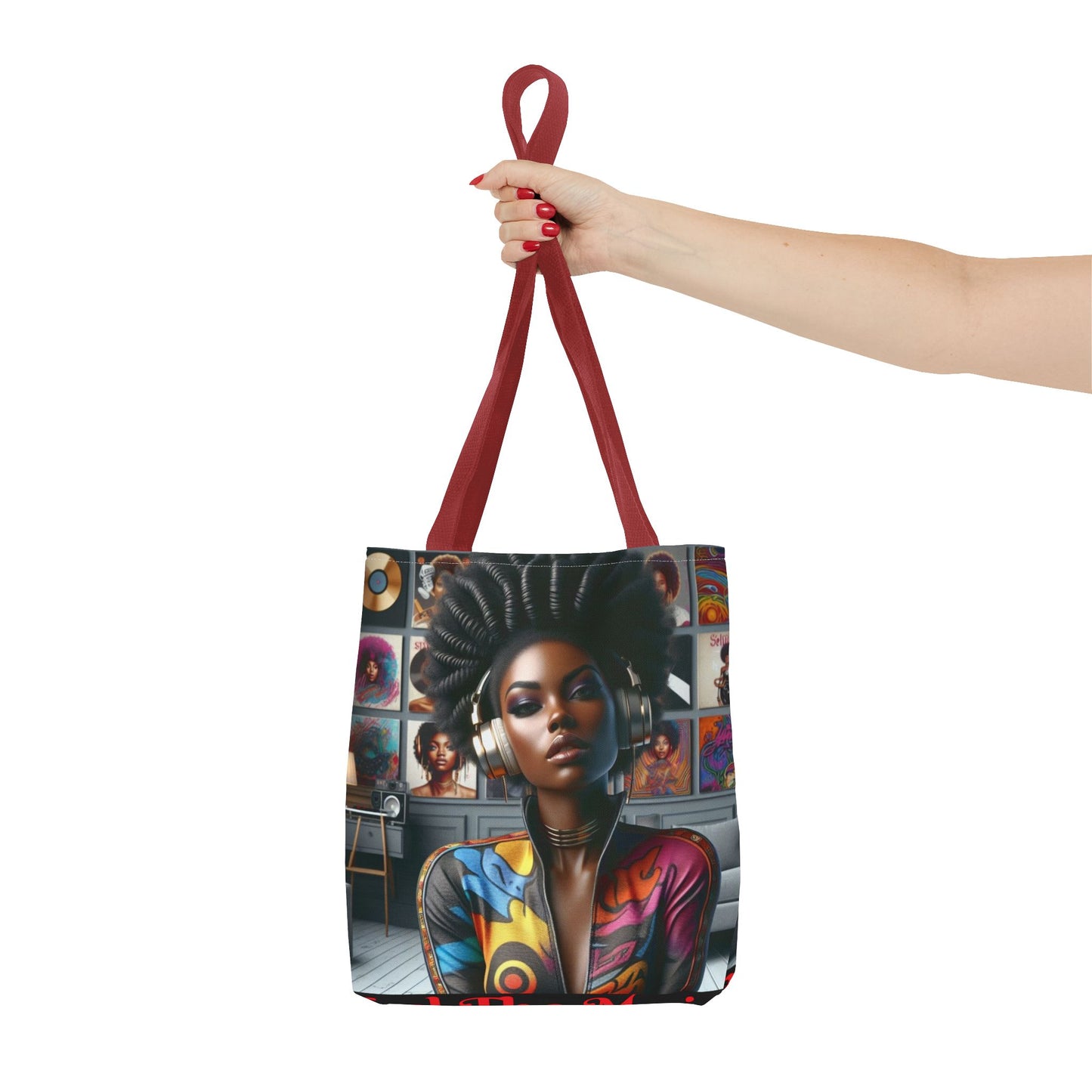 Feel The Music Tote Bag (AOP) #FM18