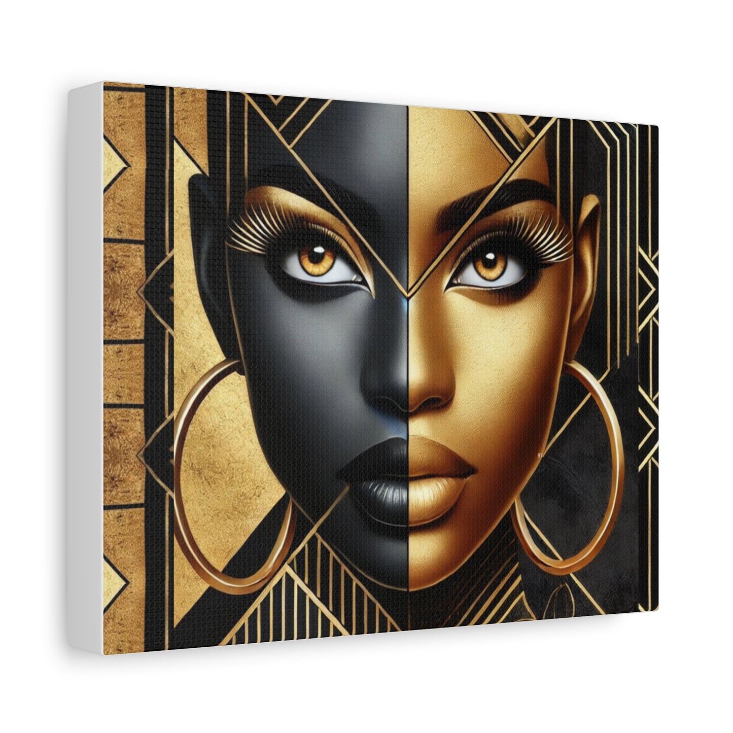 Amber Radiance Matte Canvas, Stretched, 1.25" #AR1