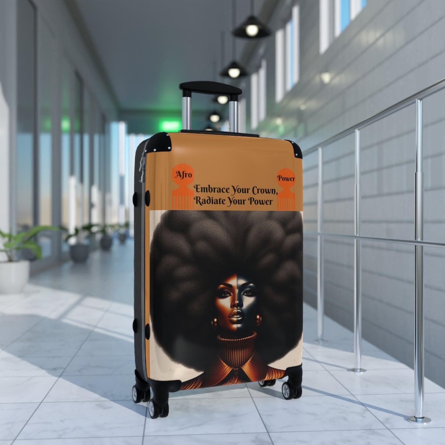Afro Power Suitcases #AP4