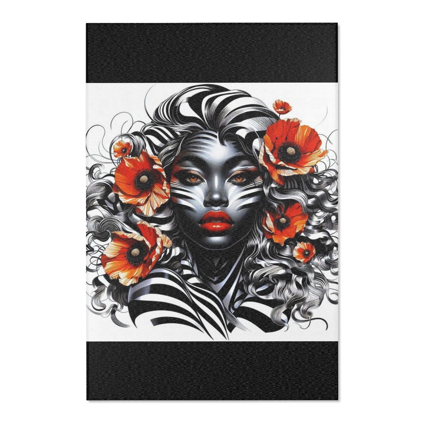 Zebra Fantasy Area Rugs #ZF32
