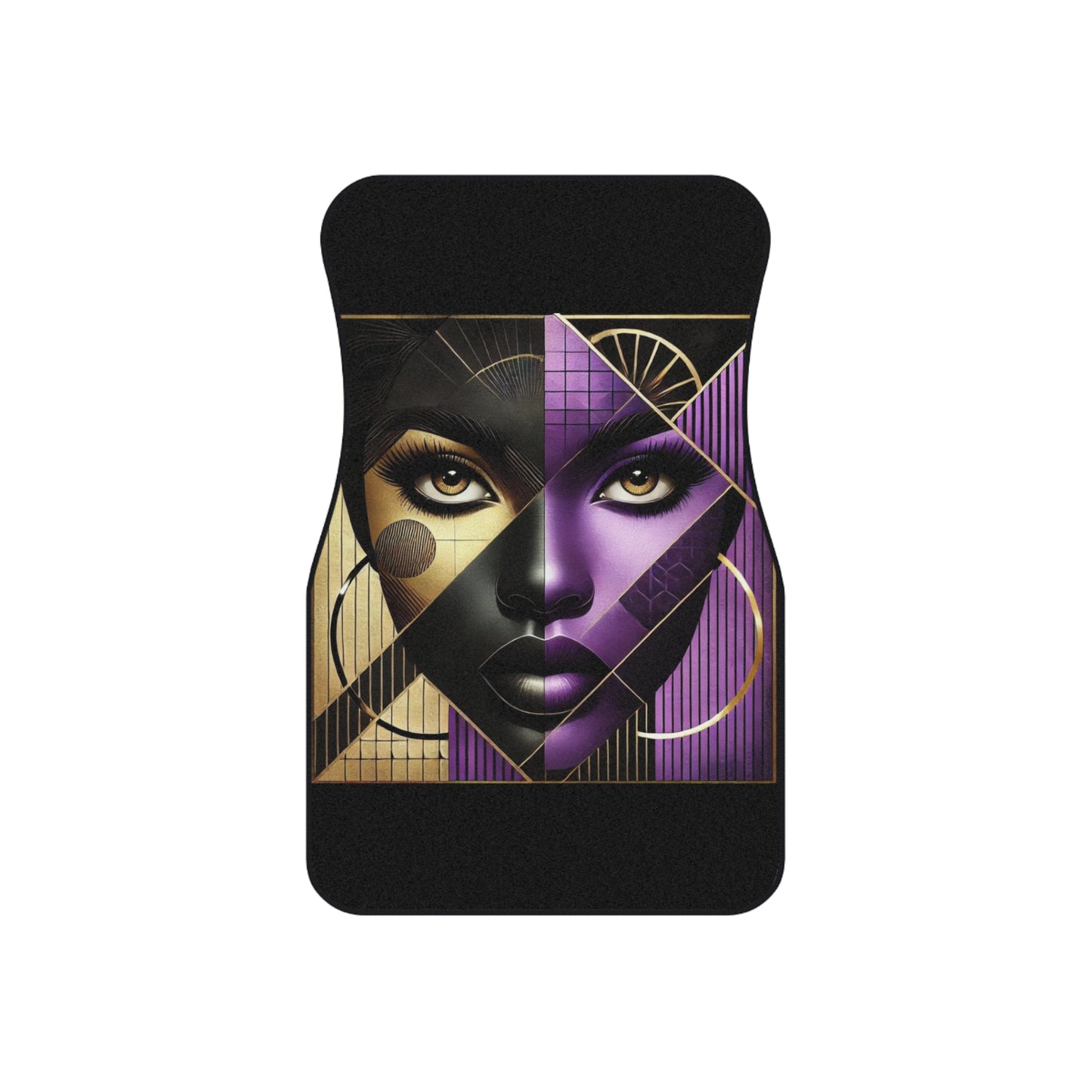 Abstract Beauty Car Mats (Set of 4) #AB2
