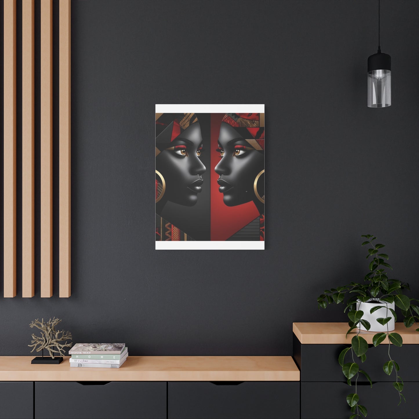 Dual Faced Matte Canvas, Stretched, 1.25" #DF1