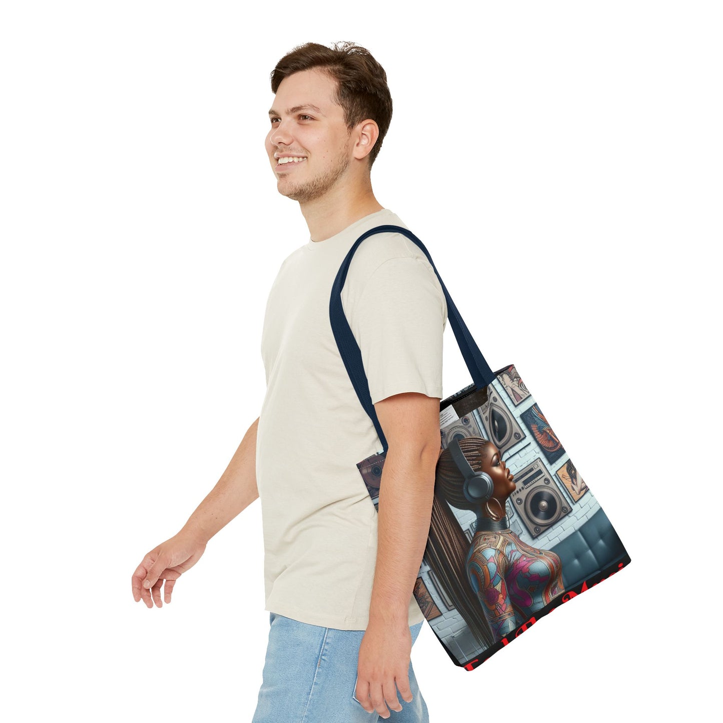 Feel The Music Tote Bag (AOP) #FM19