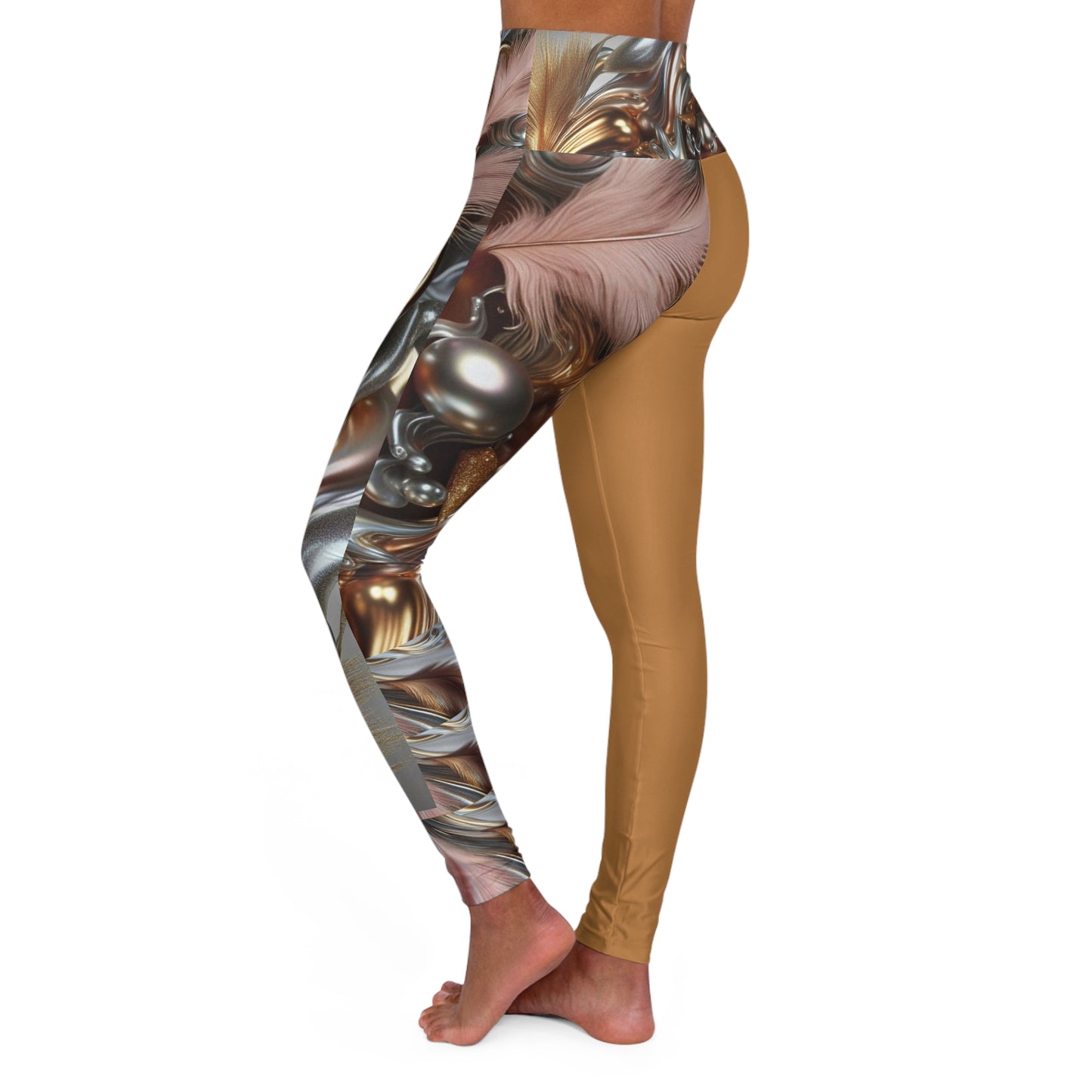 Ethereal High Waisted Yoga Leggings (AOP) #EC3