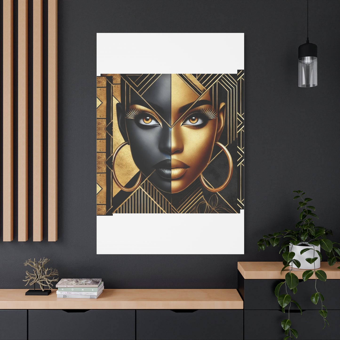 Amber Radiance Matte Canvas, Stretched, 1.25" #AR1