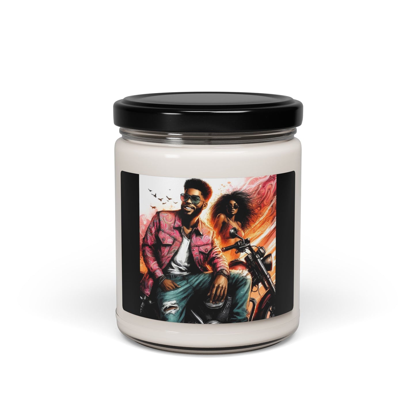 Born To Ride Scented Soy Candle, 9oz #13M