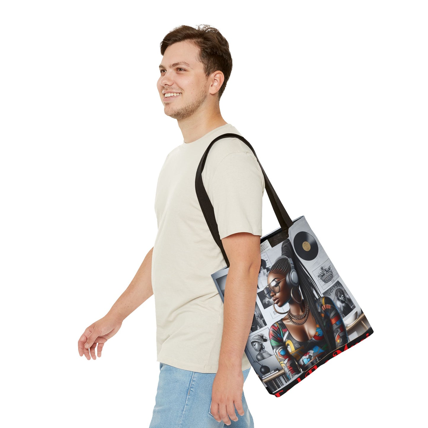Feel The Music Tote Bag (AOP) #FM9