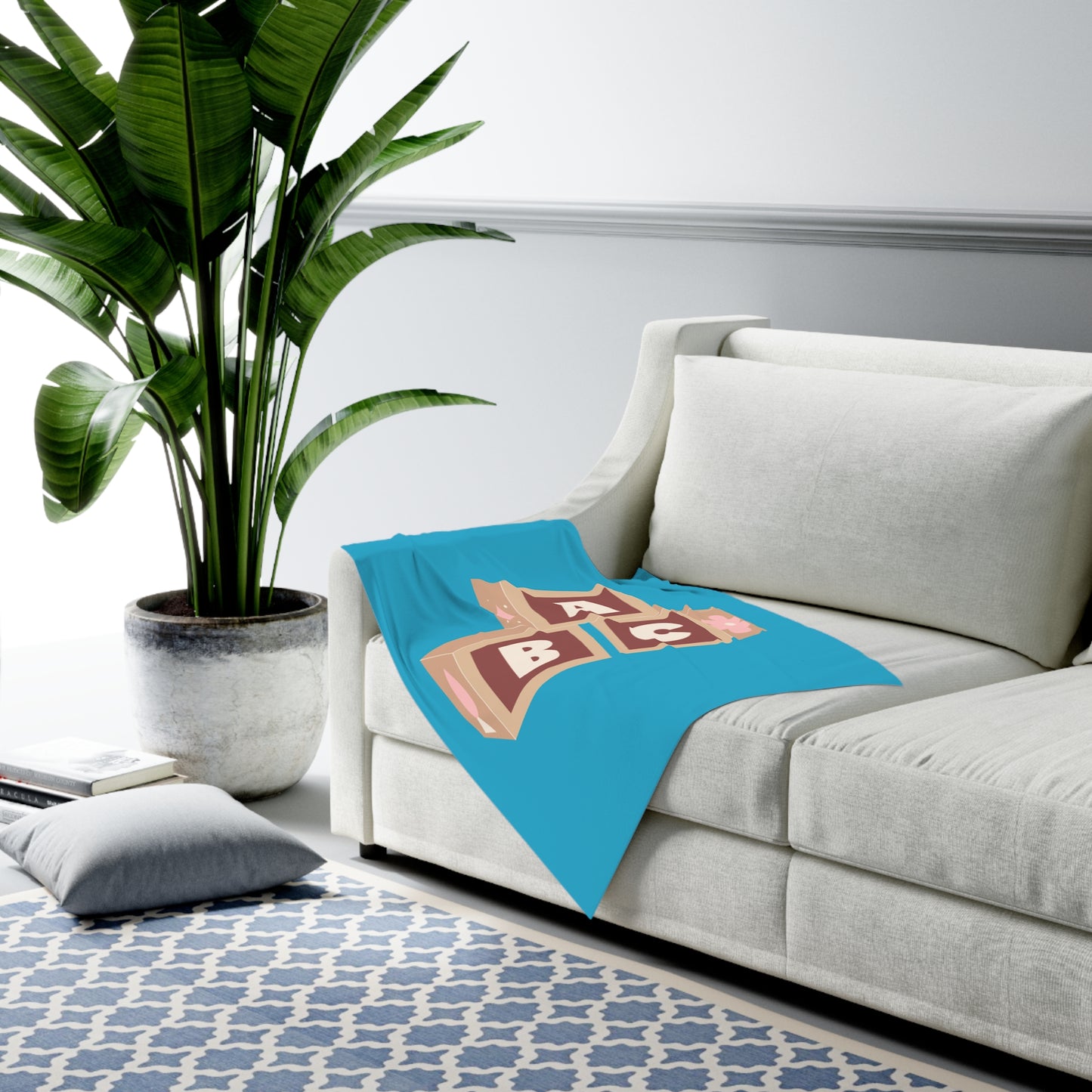 ABC Baby Swaddle Blanket #ABC1