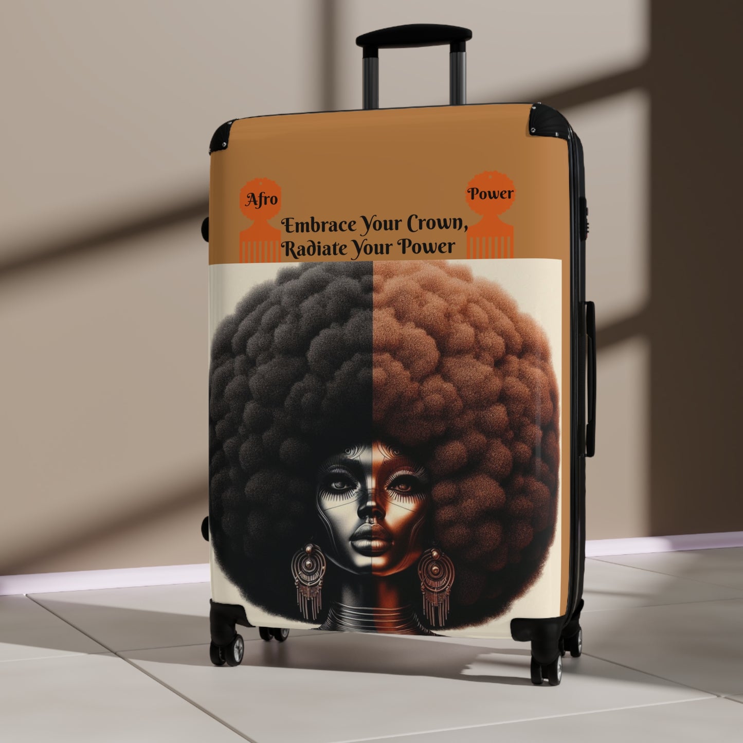 Afro Power Suitcases #AP10