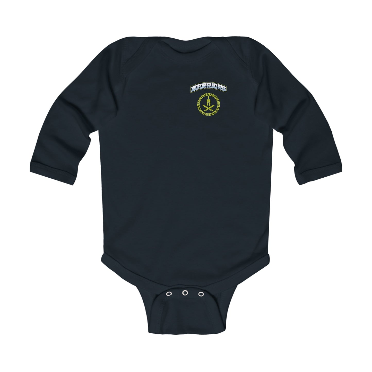 Warriors Infant Long Sleeve Bodysuit #1IU