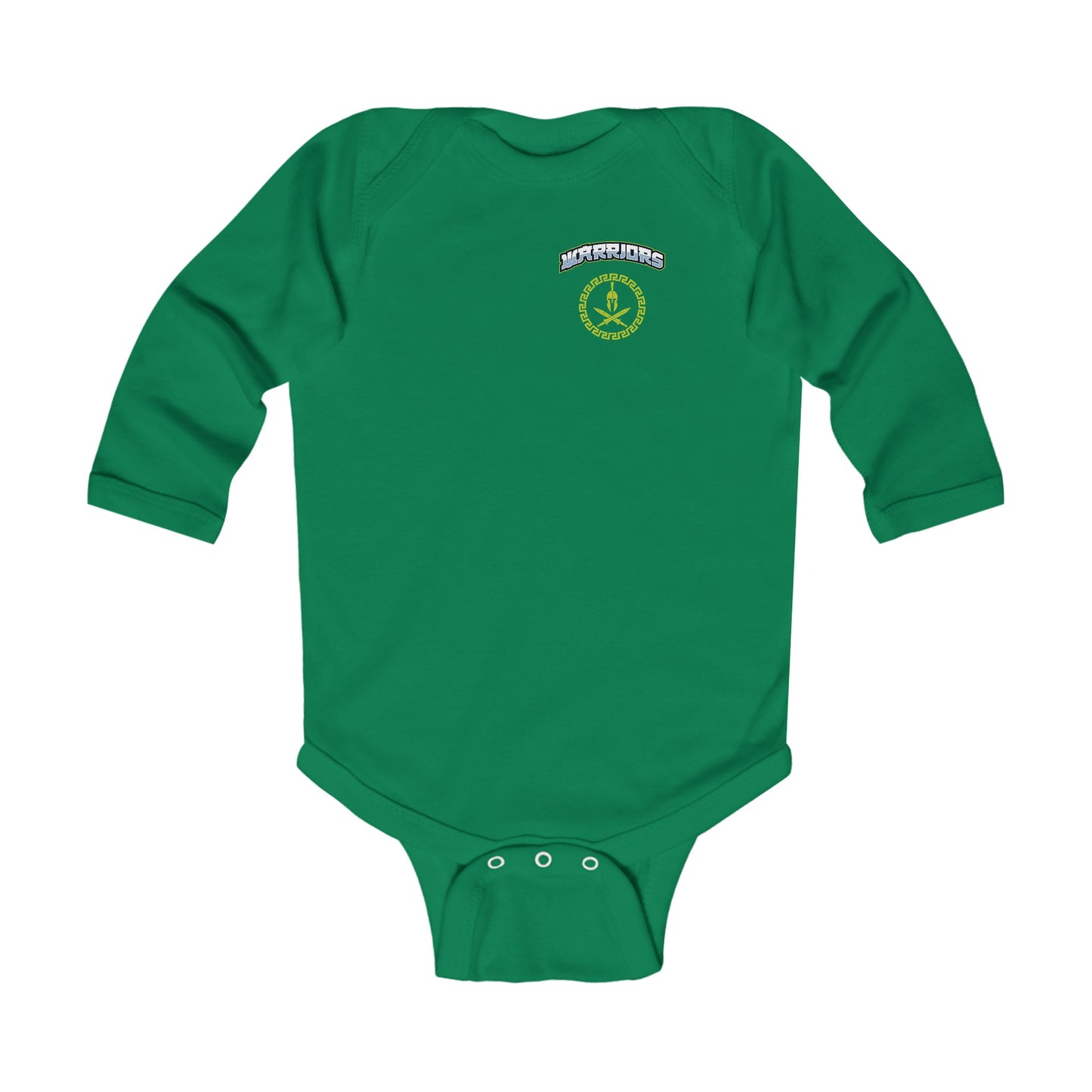 Warriors Infant Long Sleeve Bodysuit #1IU