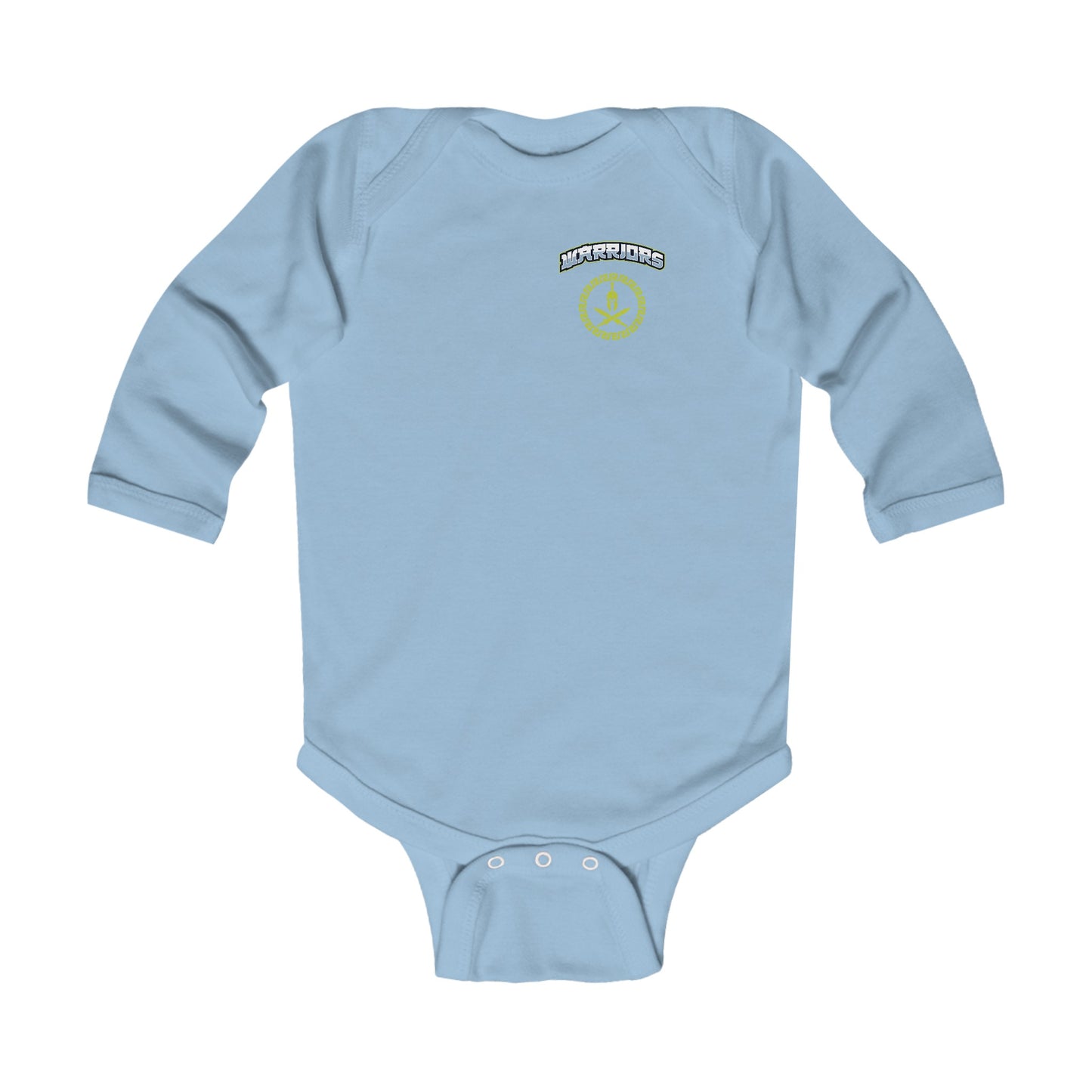 Warriors Infant Long Sleeve Bodysuit #1IU