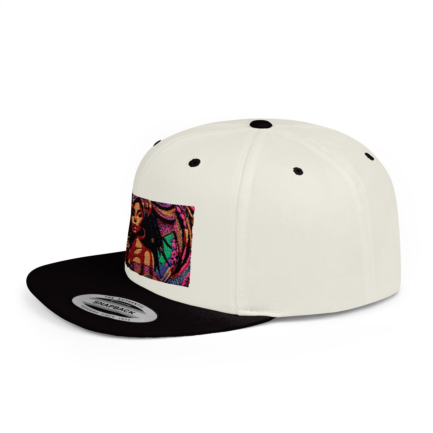 Divinity Luxury Flat Bill Snapback Hat - Bold Statement Headwear #DL1