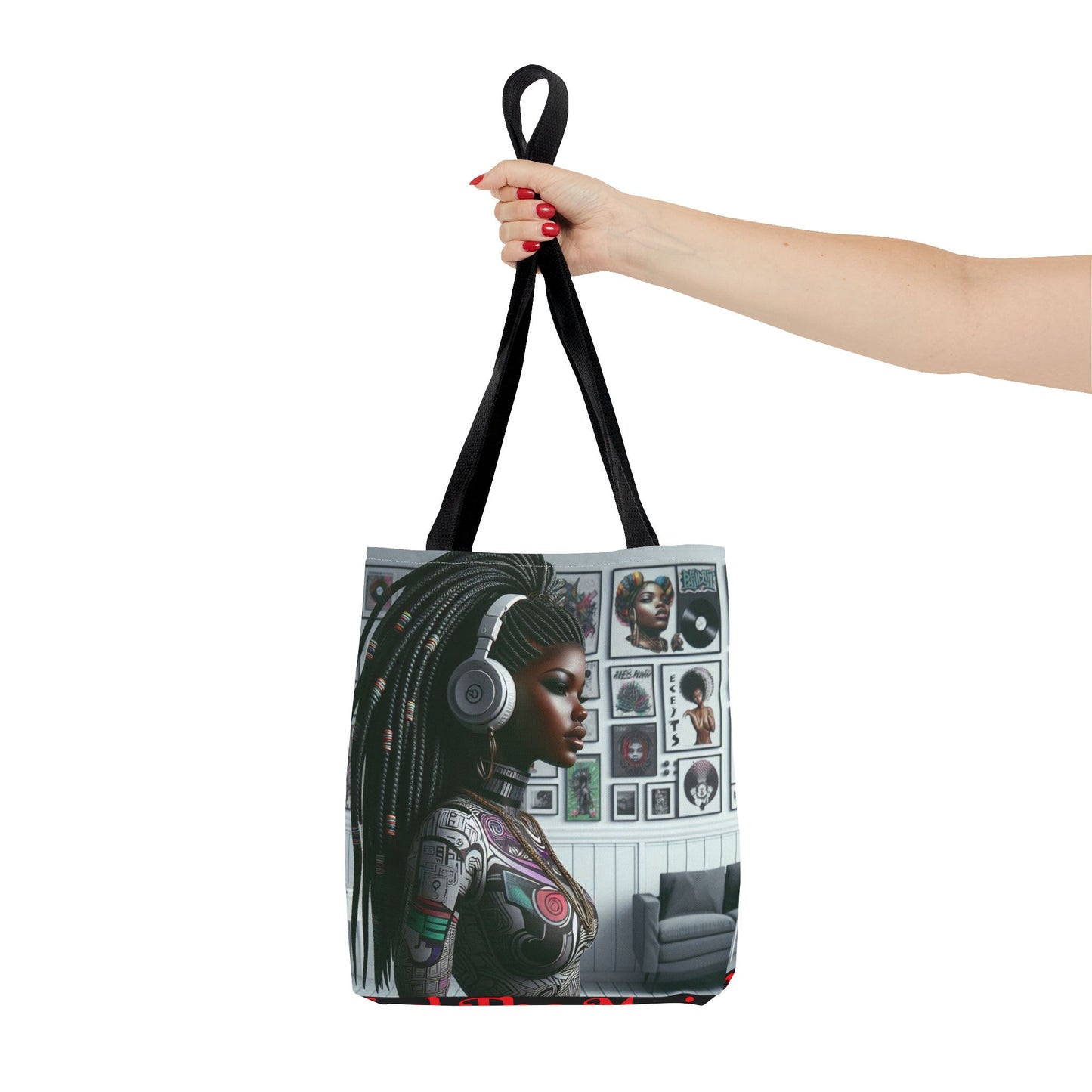Feel The Music Tote Bag (AOP) #FM5