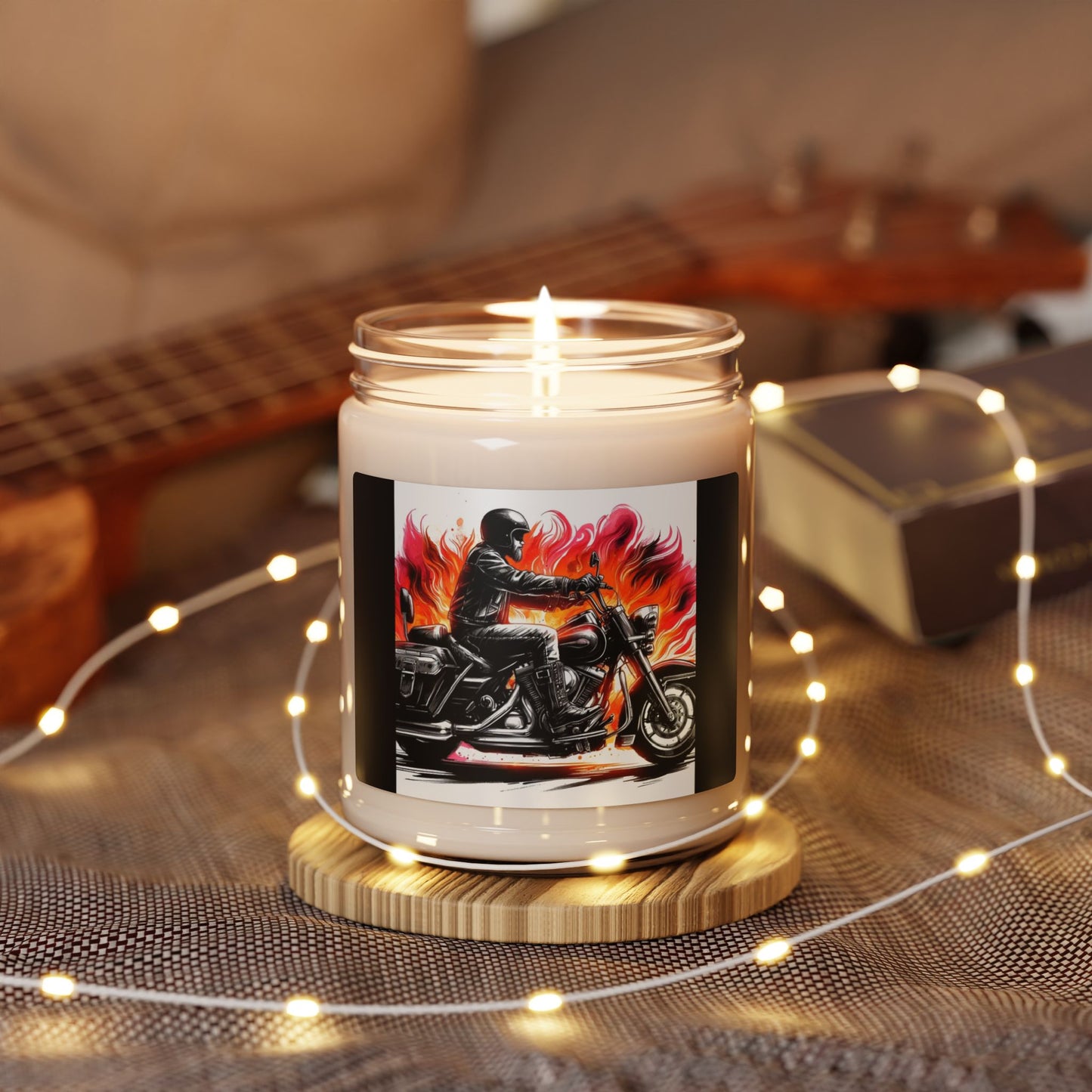Born To Ride Scented Soy Candle, 9oz #13M