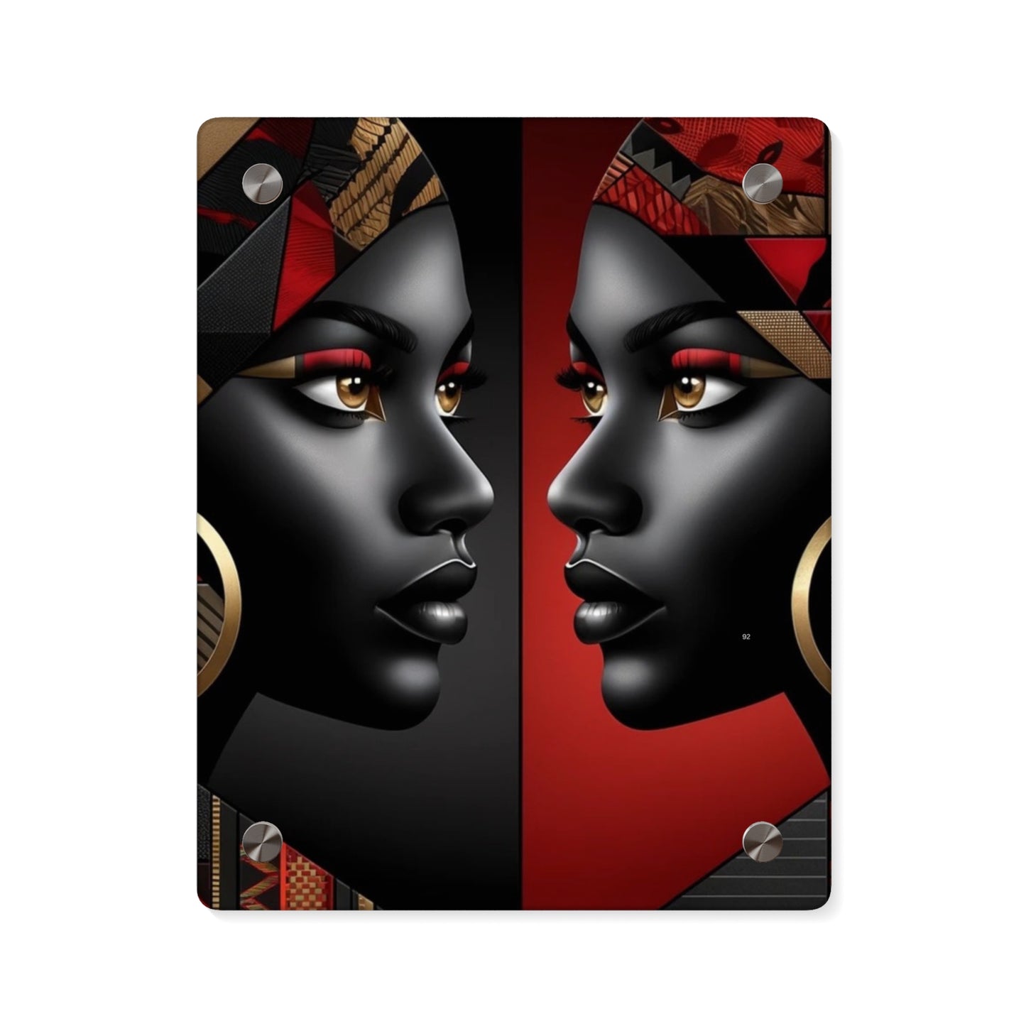 Dual Faced Acrylic Wall Art Panels #DF1