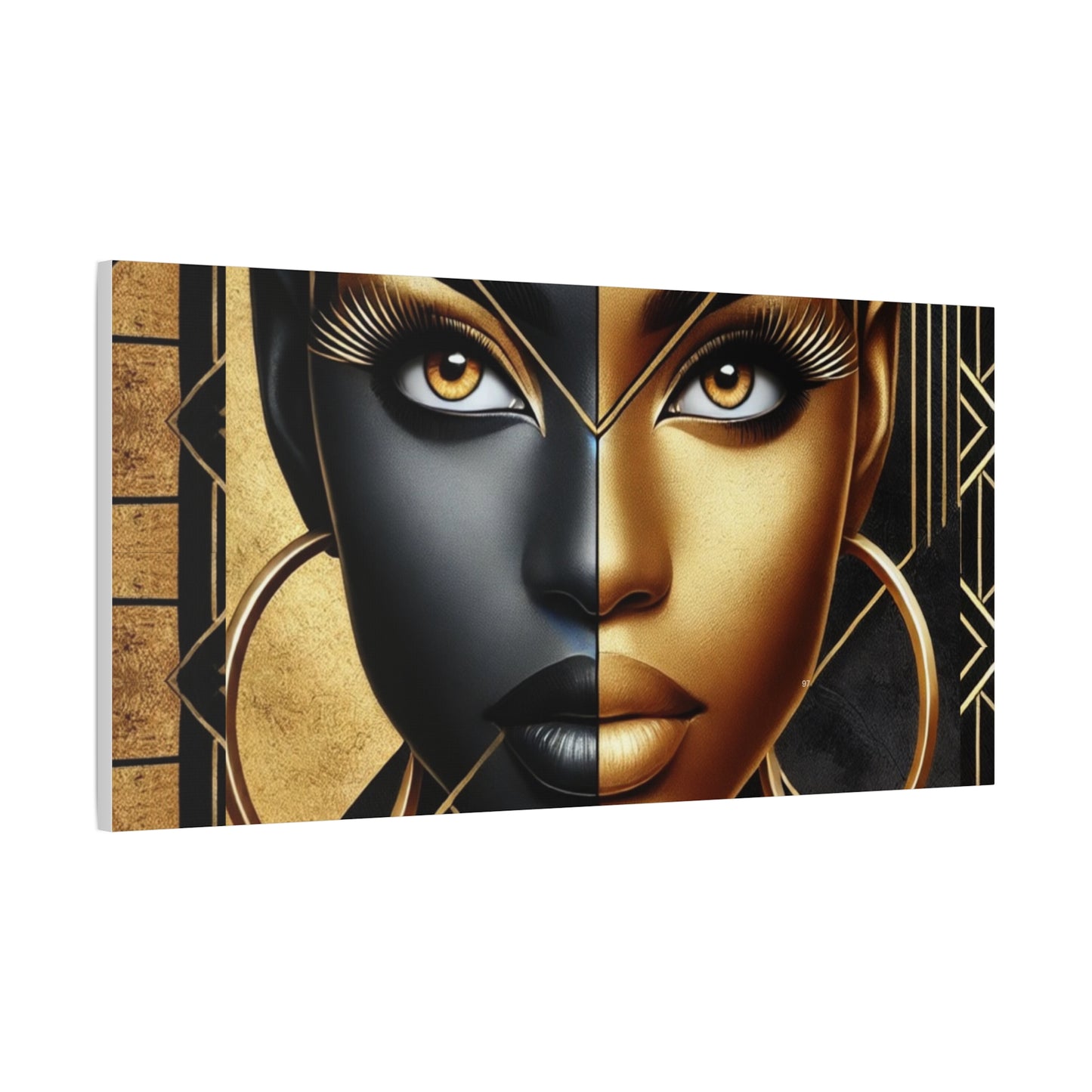 Amber Radiance Matte Canvas, Stretched, 1.25" #AR1