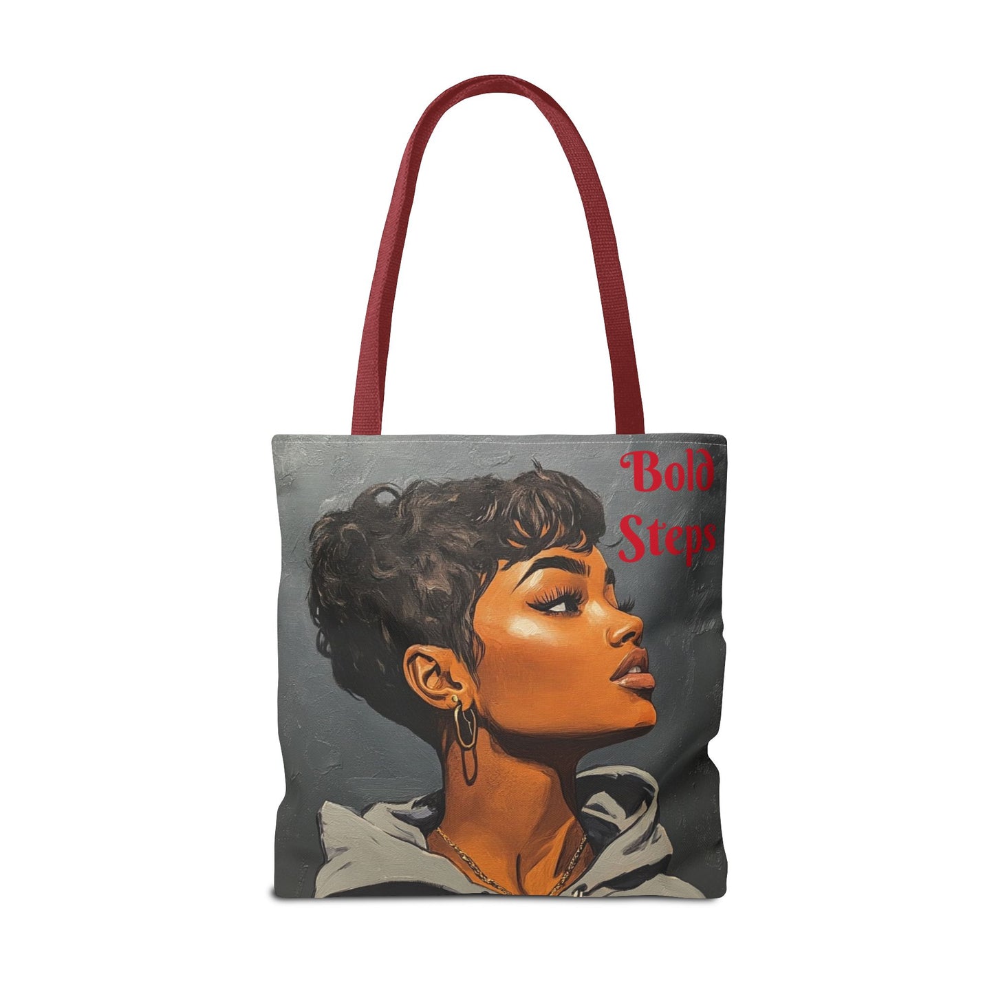 Bold Steps Tote Bag (AOP) #T11