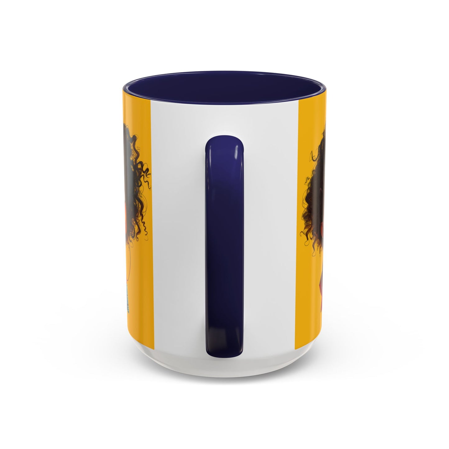 Enter At Your Own Risk Accent Coffee Mug (11, 15oz) #EYOR2