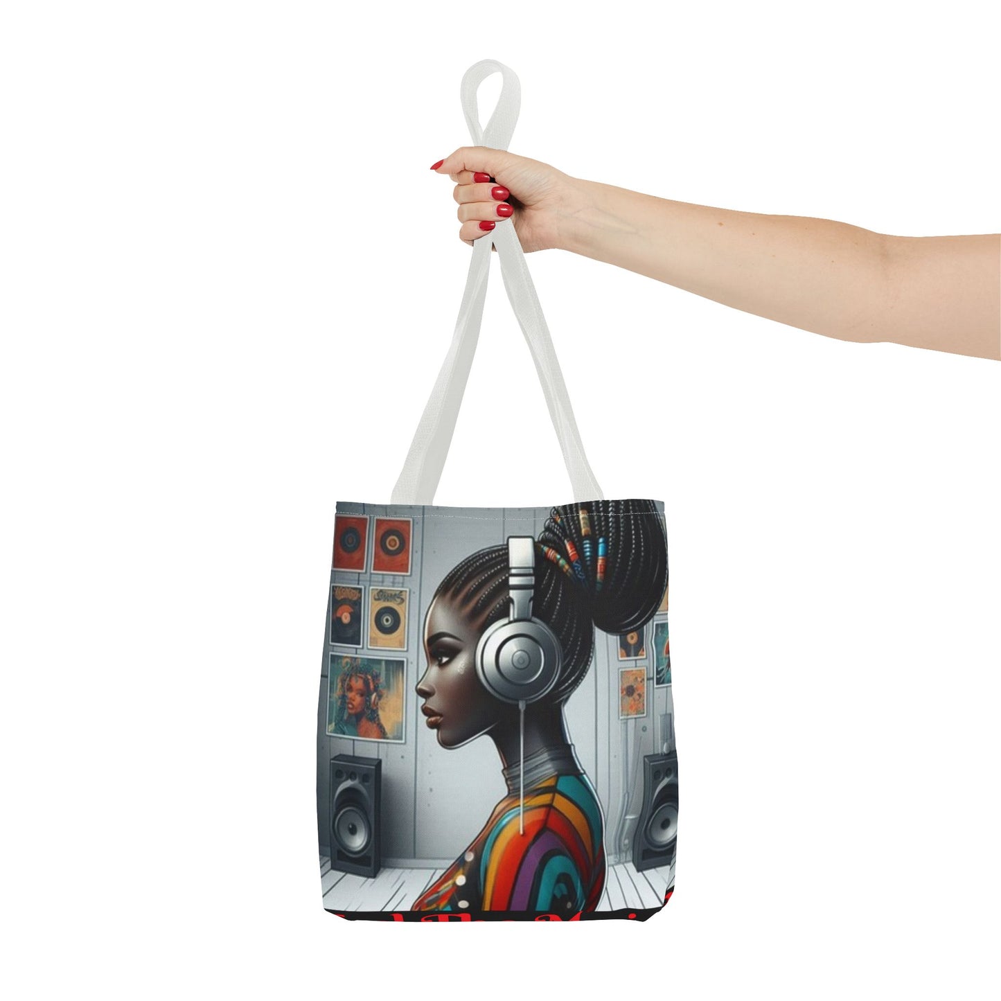 Feel The Music Tote Bag (AOP) #FM4