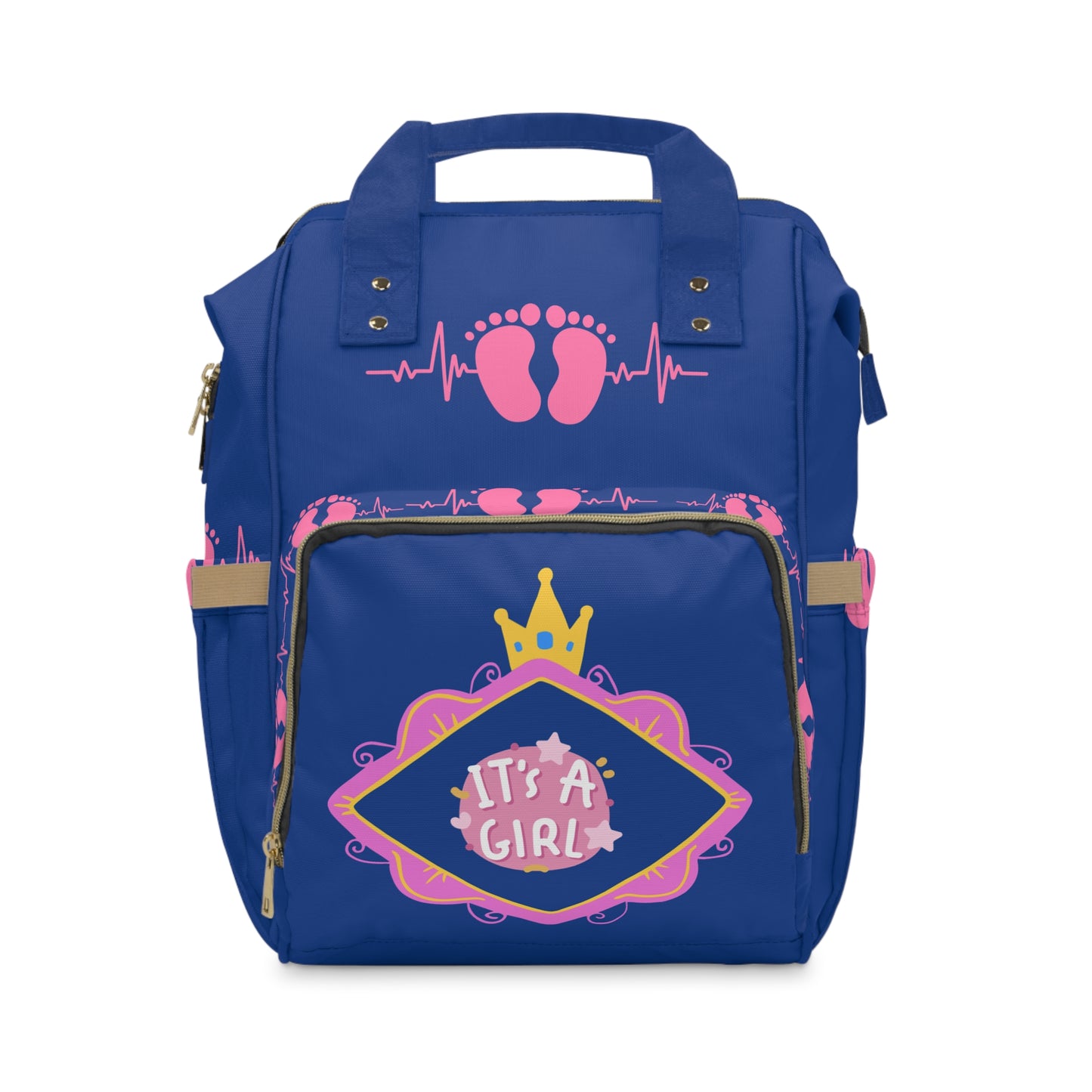 It's A Girl Multifunctional Diaper Backpack #IAG2