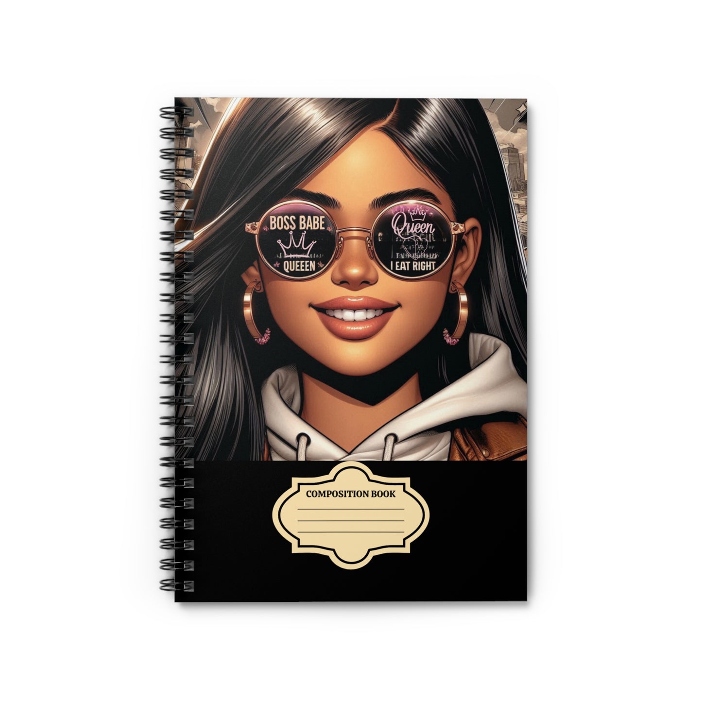 Back to School Affirmations Spiral Notebook - Ruled Line #59
