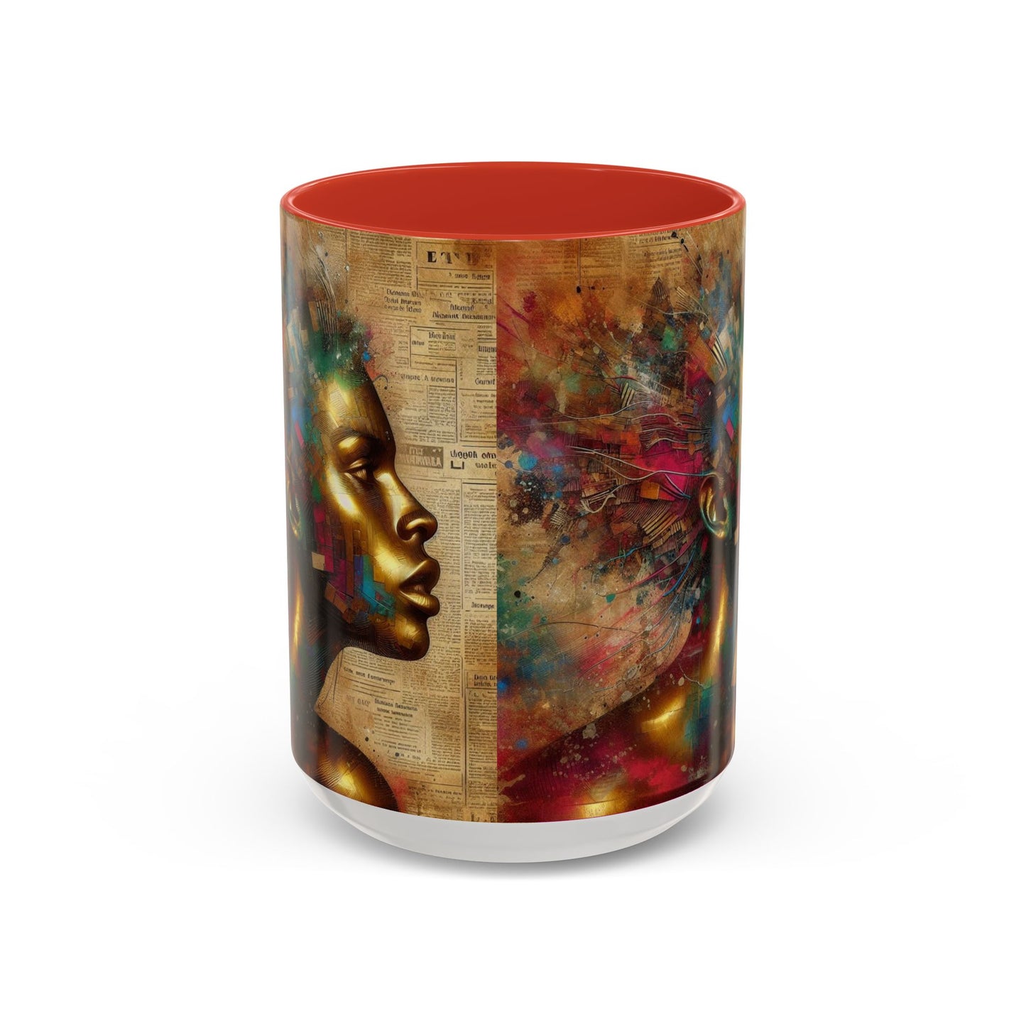 Afrocentric Accent Coffee Mug (11, 15oz) #AACM4