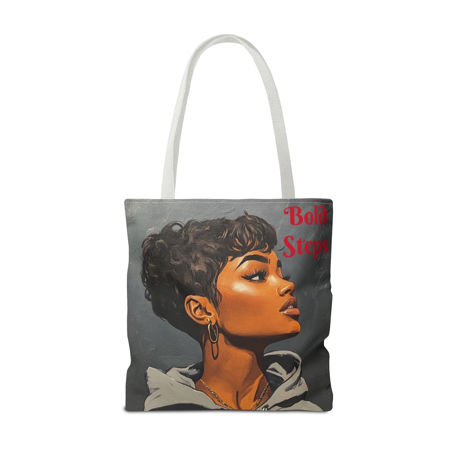 Bold Steps Tote Bag (AOP) #T11