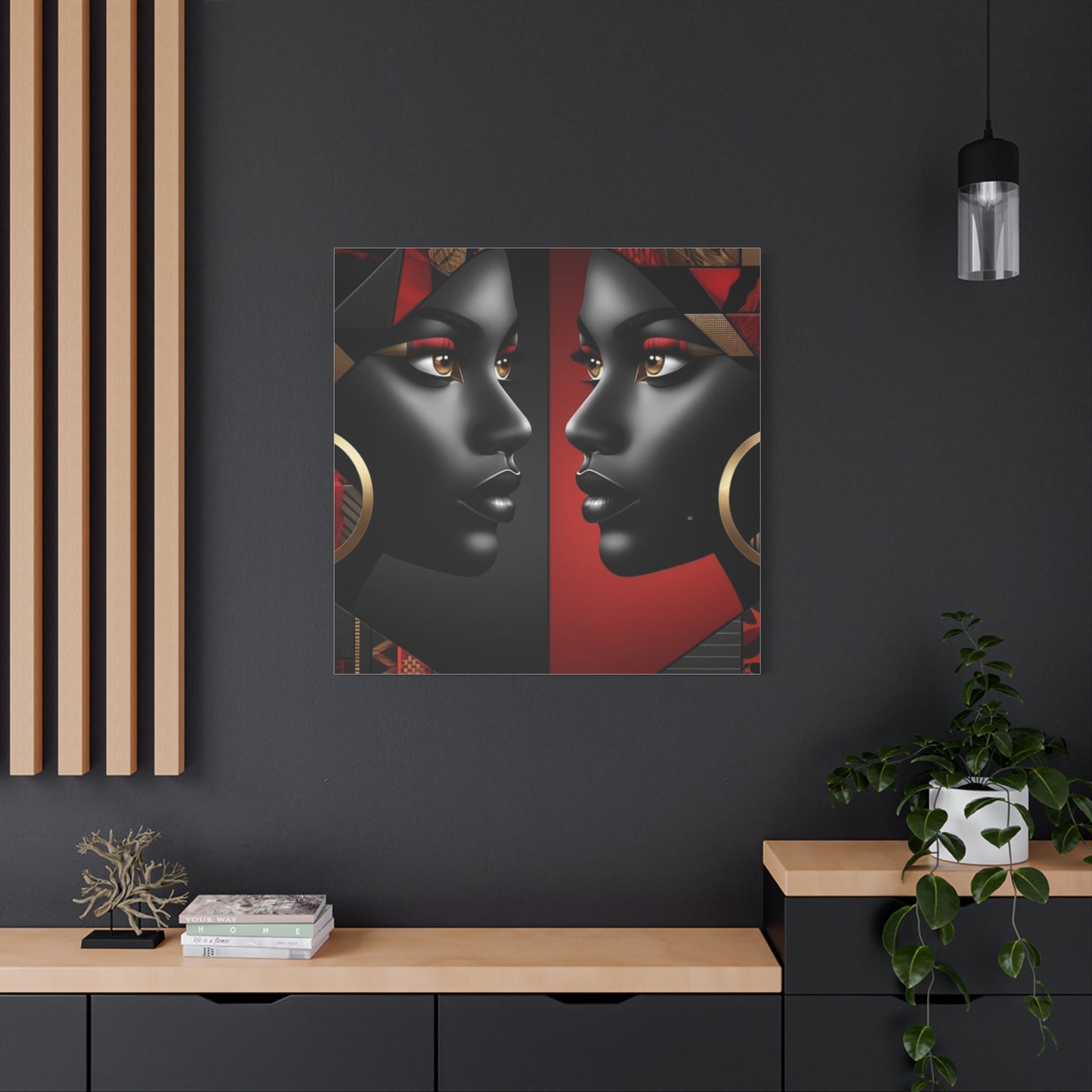 Dual Faced Matte Canvas, Stretched, 1.25" #DF1