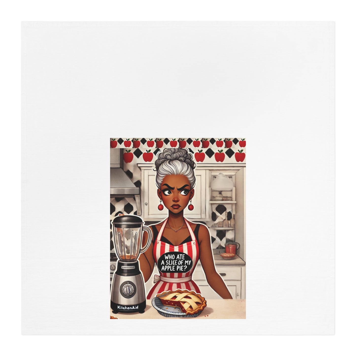 Apple Pie Heist Tea Towel #APH1