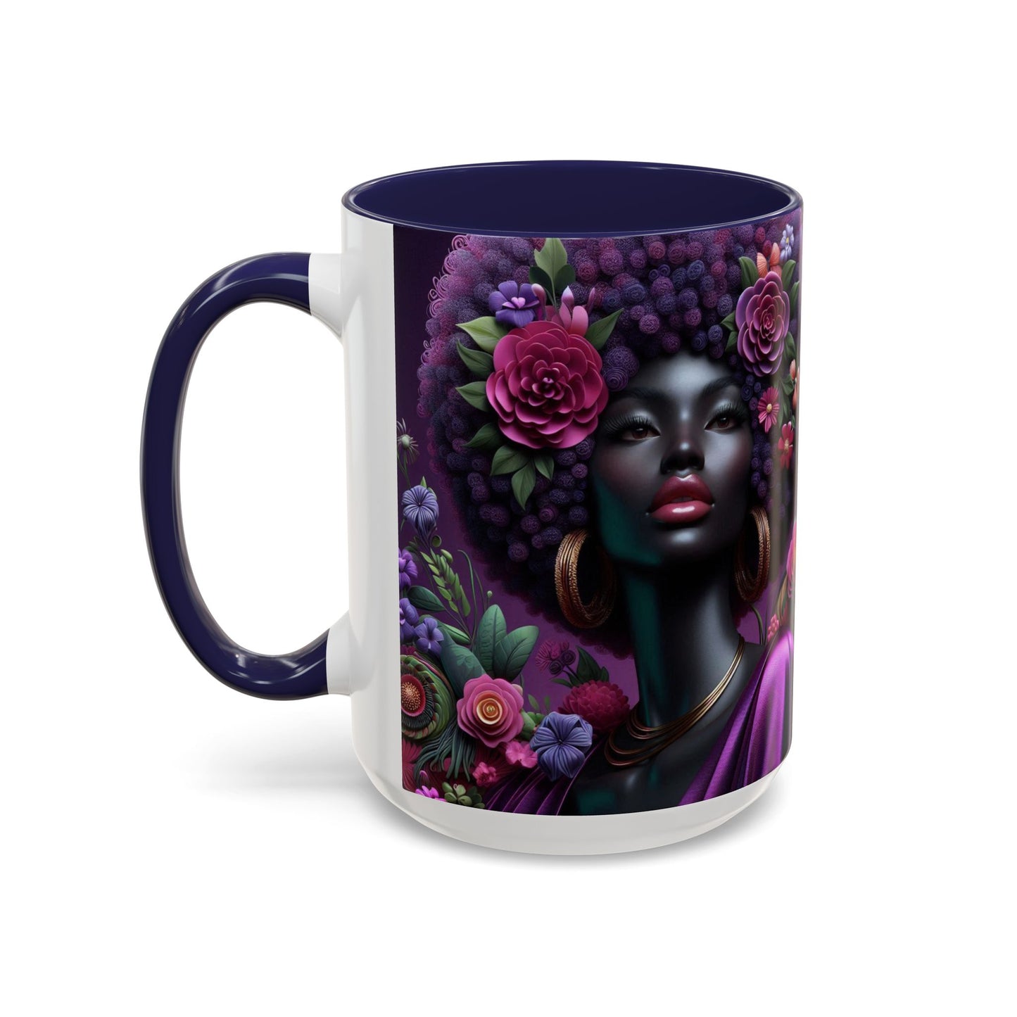 Afrocentric Accent Coffee Mug (11, 15oz) #AACM8