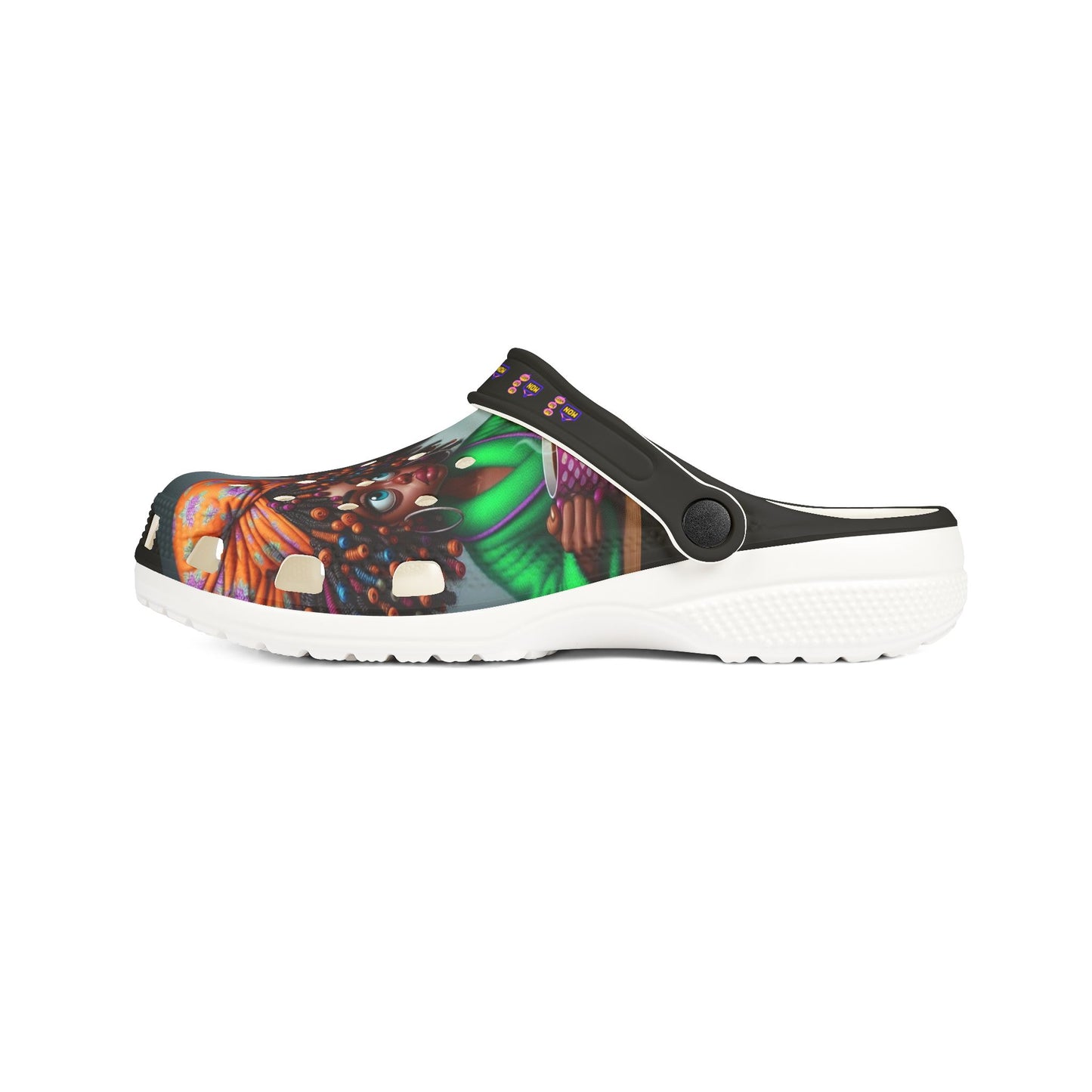 Monday Vibes EVA Foam Rubber Shoes (AOP) #MV1