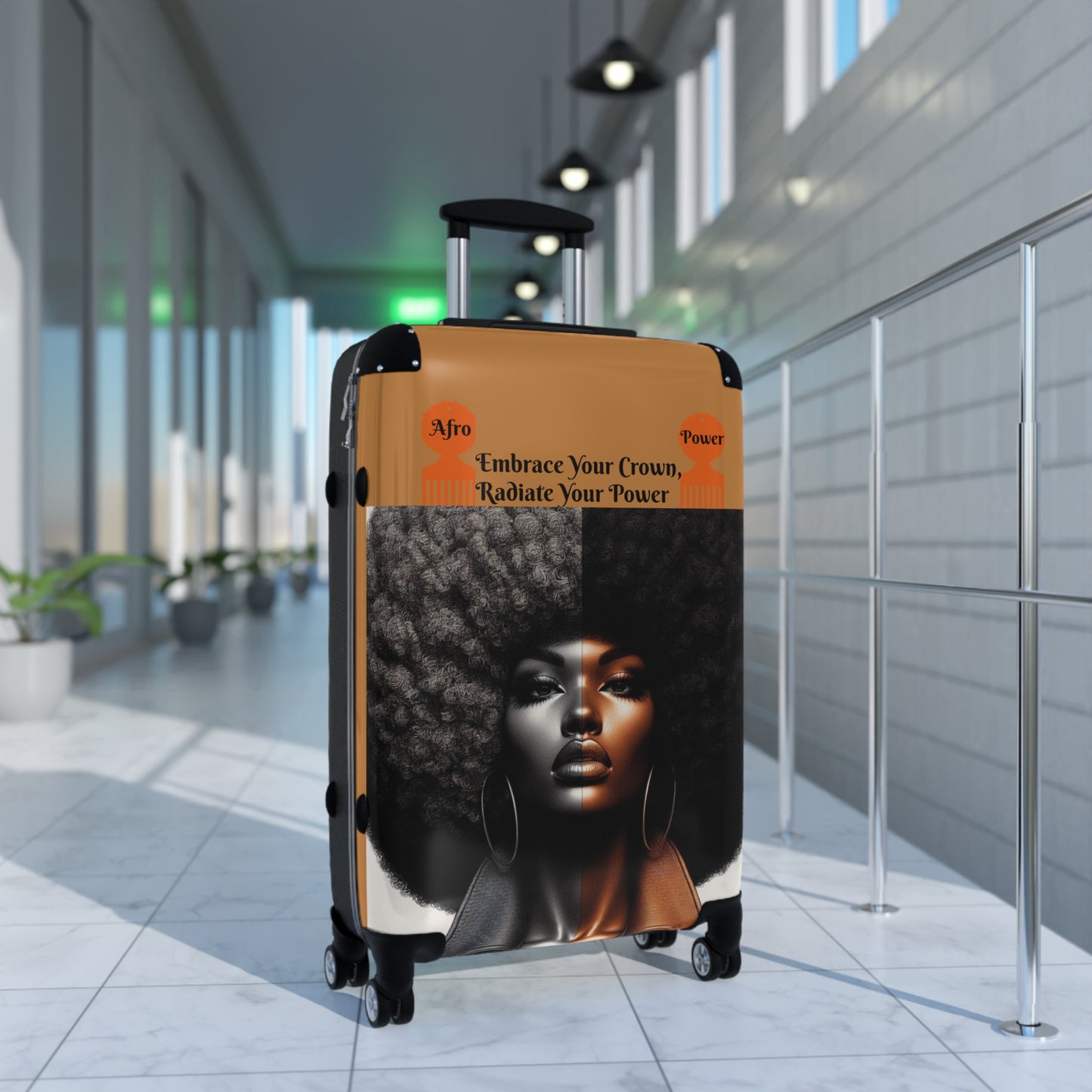 Afro Power Suitcases #AP1