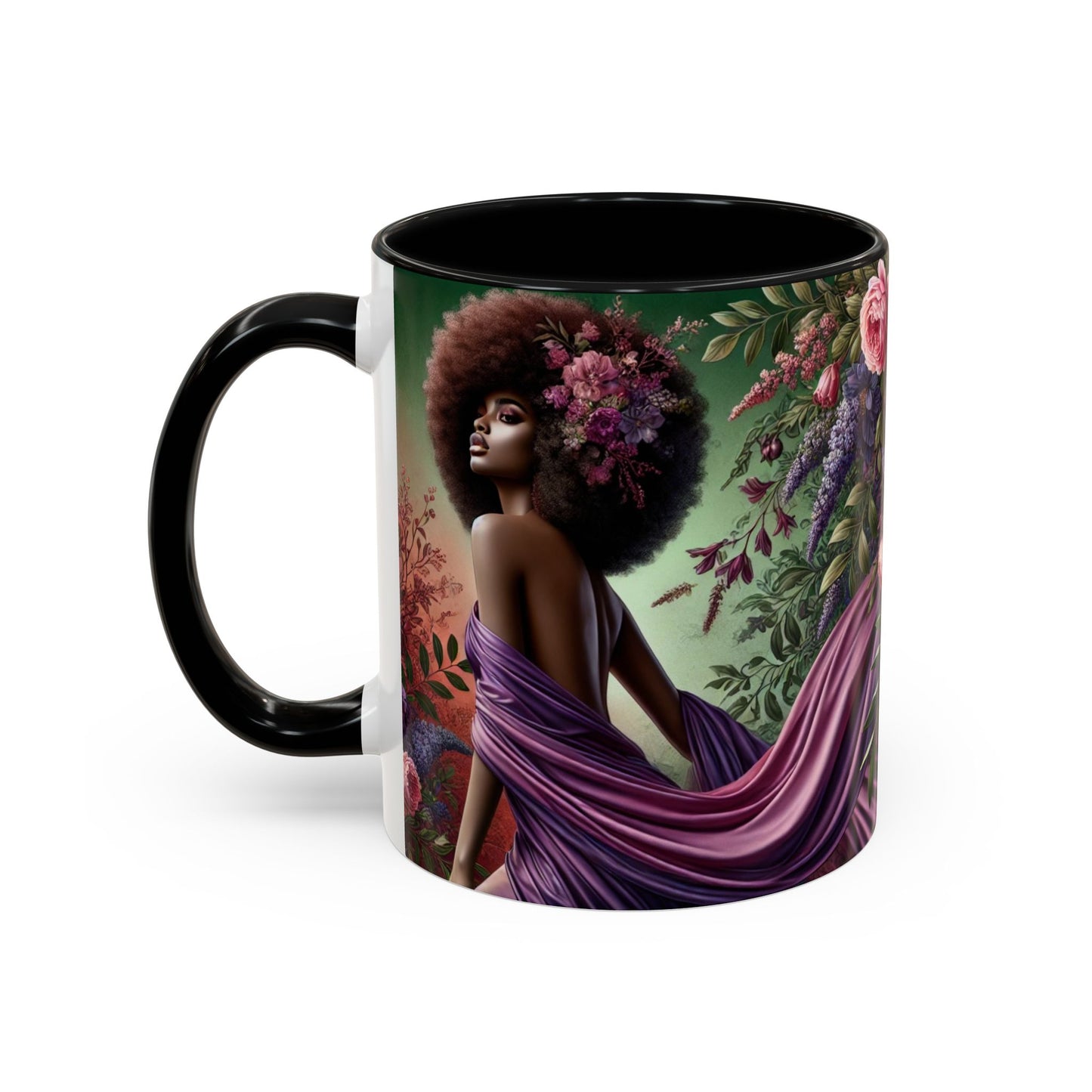 Afrocentric Accent Coffee Mug (11, 15oz) #AACM5